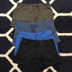 4 pairs of athletic works shorts